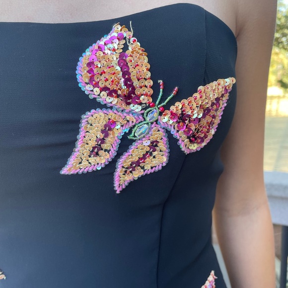 Anna Scott size 8 strapless dress - Picture 2 of 12